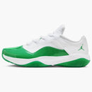 Jordan 11 Cmft Low White Lucky Green (women's)