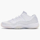 Jordan 11 Retro Low Heiress Pure Platinum (gs)
