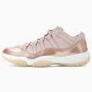 Jordan 11 Retro Low Rose Gold (women's)