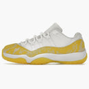 Jordan 11 Retro Low Yellow Snakeskin (women's)