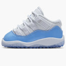 Jordan 11 Retro Low White Black University Blue (td)