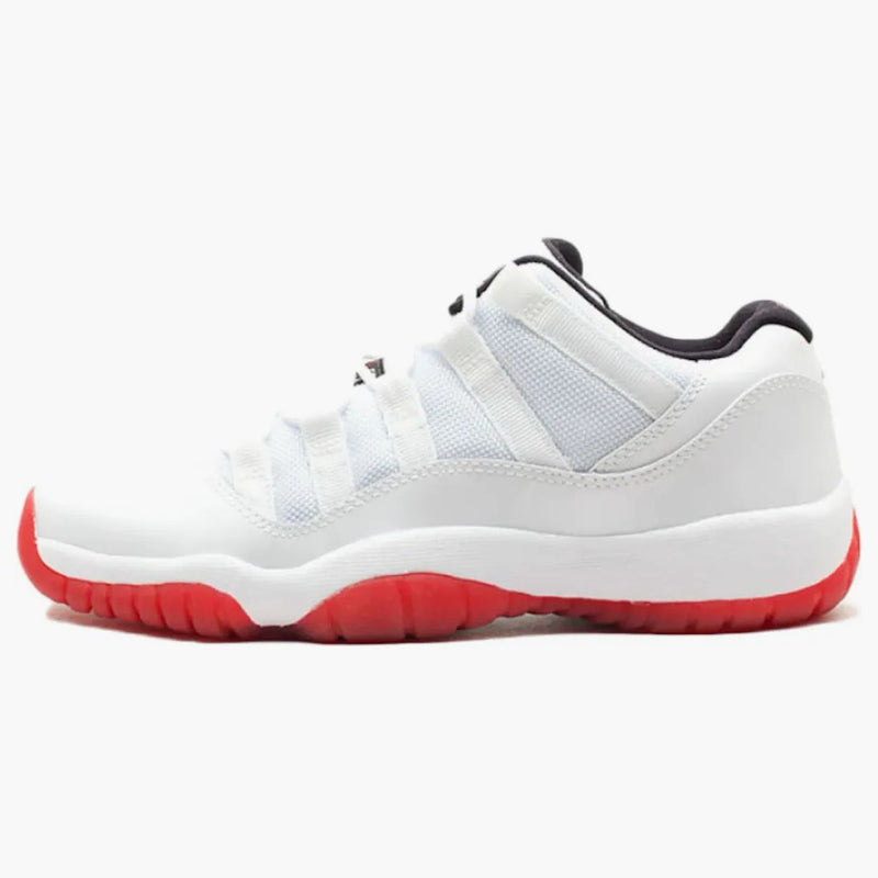 Jordan 11 Retro Low White Varsity Red (gs)
