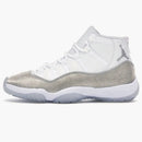 Jordan 11 Retro White Metallic Silver (women's)
