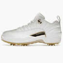 Jordan 12 Golf Metallic Gold