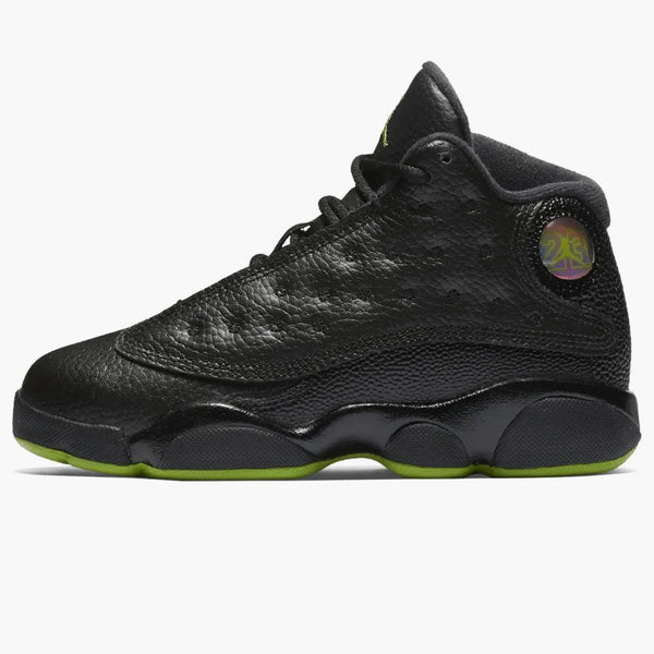 Jordan 13 Retro Black White Altitude Green (PS)