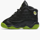 Jordan 13 Retro Black White Altitude Green (td)