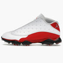 Jordan 13 Retro Golf Cleat White Red