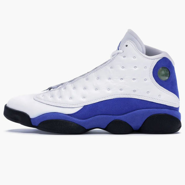 Jordan 13 Retro White Hyper Royal Black