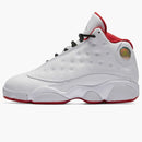 Jordan 13 Retro White University Red Black Metal Silver (PS)