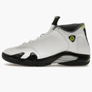 Jordan 14 Retro White Chartreuse