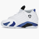 Jordan 14 Retro White Hyper Royal (ps)
