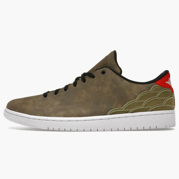 Jordan 1 Centre Court Oil Green