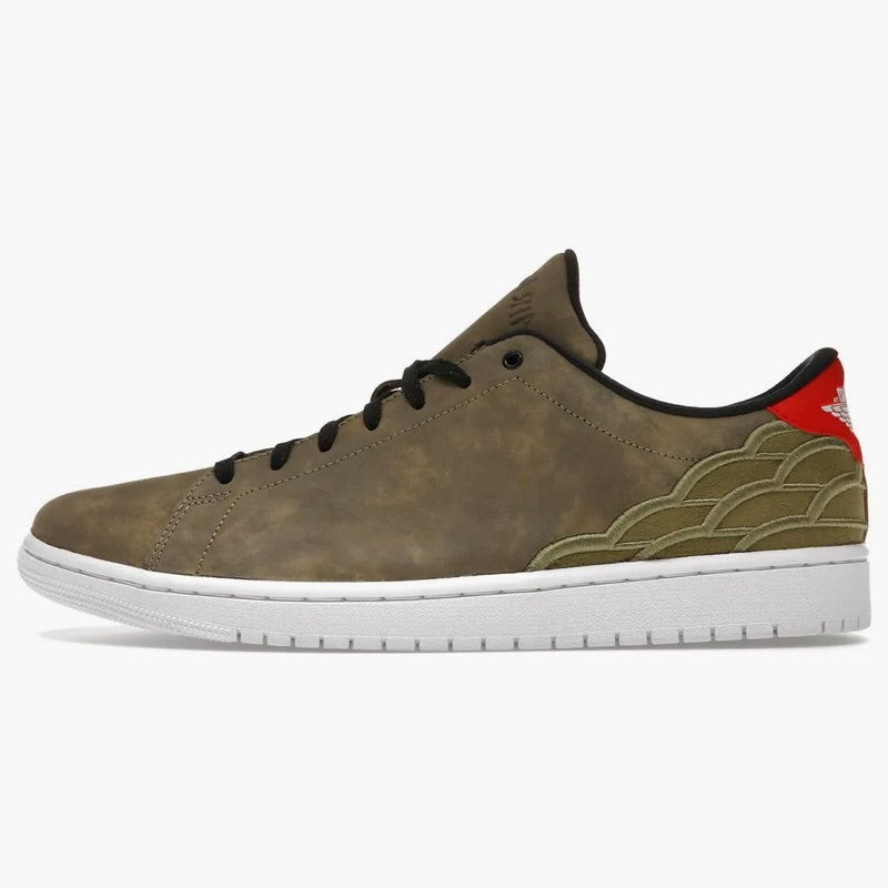 Jordan 1 Centre Court Oil Green