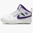 Jordan 1 Crib Bootie White Court Purple (i)