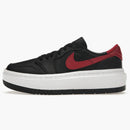Jordan 1 Elevate Low Black Gym Red White (women's)