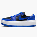 Jordan 1 Elevate Low Black Hyper Royal (women's)