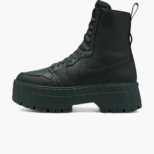 Jordan 1 High Brooklyn Dark Spruce Green (women's)
