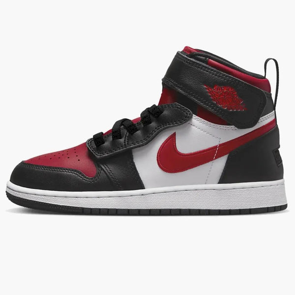 Jordan 1 High Flyease Black White Fire Red (gs)