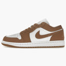 Jordan 1 Low Archaeo Brown White (women's)