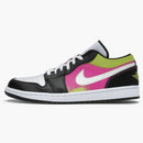 Jordan 1 Low Black Active Fuchsia Cyber