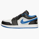Jordan 1 Low Black Game Royal Metallic Platinum
