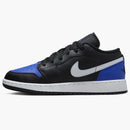 Jordan 1 Low Black Game Royal White (gs)