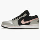 Jordan 1 Low Black Grey Pink