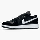 Jordan 1 Low Black Patent White (gs)