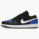 Jordan 1 Low Black Royal Toe