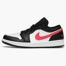 Jordan 1 Low Black Siren Red (women's)