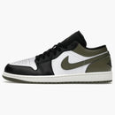 Jordan 1 Low Black Toe Medium Olive
