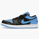 Jordan 1 Low Black University Blue