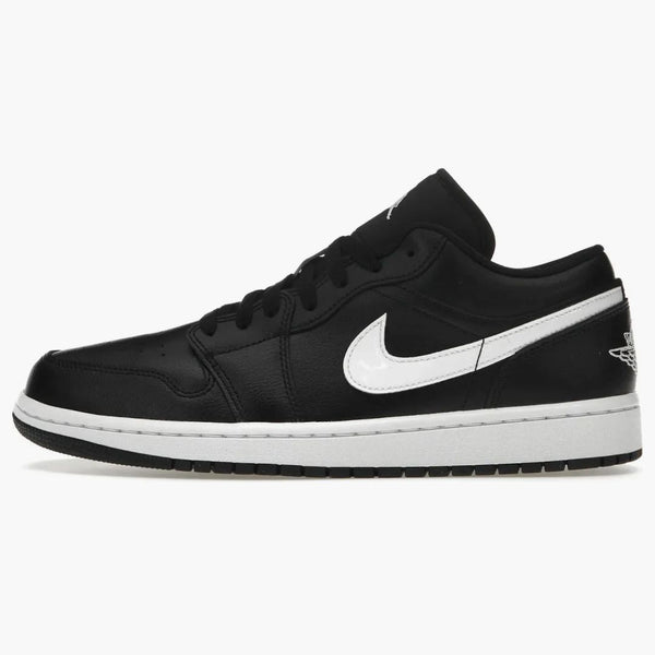 Jordan 1 Low Black White (2022) (women's)
