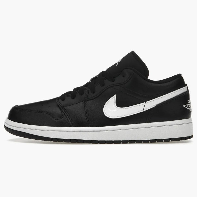 Jordan 1 Low Black White (2022) (women's)
