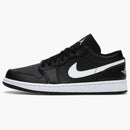 Jordan 1 Low Black White (women's)