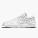 Jordan 1 Retro Low Breathe Triple White (women's)