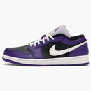 Jordan 1 Low Court Purple Black
