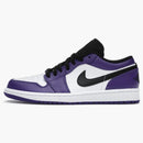 Jordan 1 Low Court Purple White