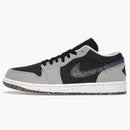 Jordan 1 Low Se Crater Black Grey