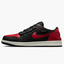 Jordan 1 Low Flyease Black Summit White Varsity Red