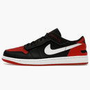 Jordan 1 Low Flyease Black White Gym Red