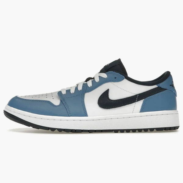 Jordan 1 Low Golf White Aegean Storm