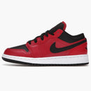 Jordan 1 Low Gym Red Black Pebbled (gs)
