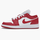 Jordan 1 Low Gym Red White (gs)