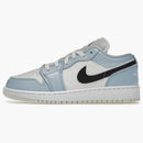 Jordan 1 Low Ice Blue Black (gs)