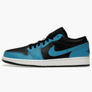Jordan 1 Low Laser Blue Black