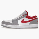Jordan 1 Low Se Light Smoke Grey Gym Red