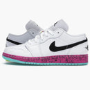 Jordan 1 Low Multi-color Midsoles White (gs)