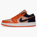 Jordan 1 Low Orange Black (women's)