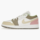 Jordan 1 Low Pastel Grind Vivid Green (gs)